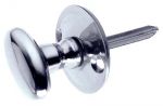 Polished Chrome Mortice Rack Bolt Knob 6 Spline (JV2715PC) 